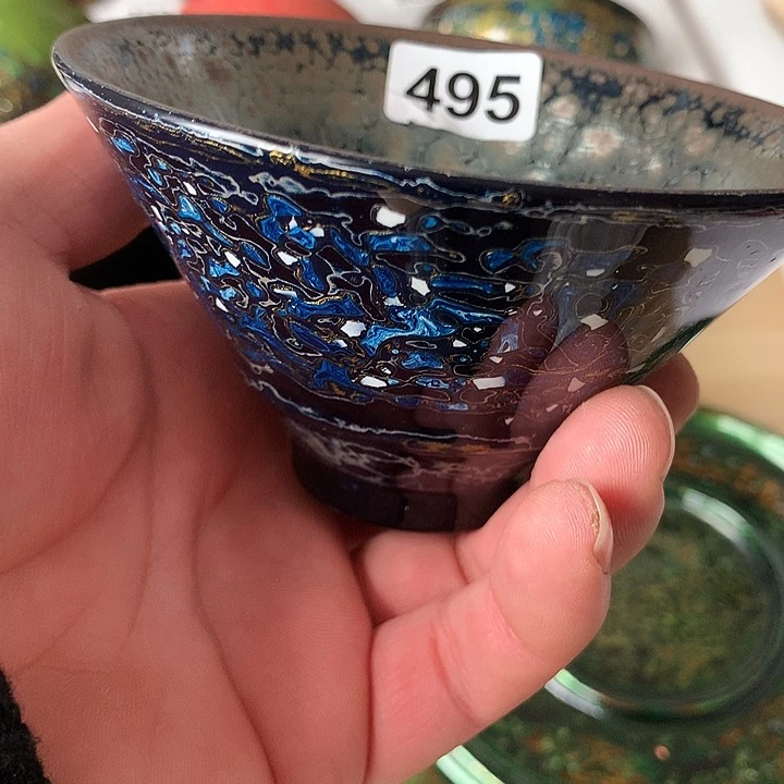 茶盏随**据建盏大漆，全手工制作