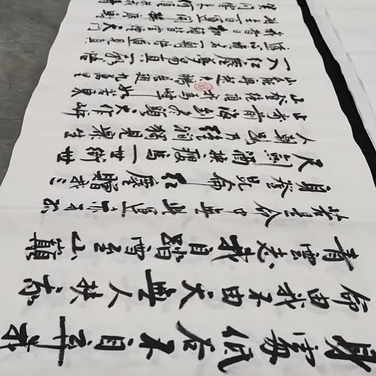 翰墨白武坤老师作品一副