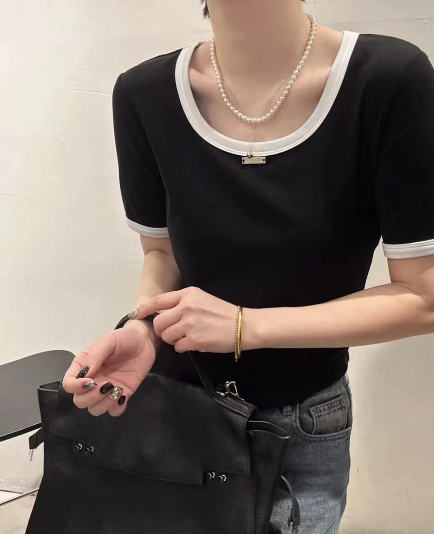 6101#10月6日新款孤品T恤长袖毛衣卫衣背心吊带