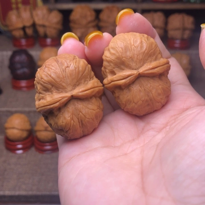 文玩核桃把件5号小坦克37尺