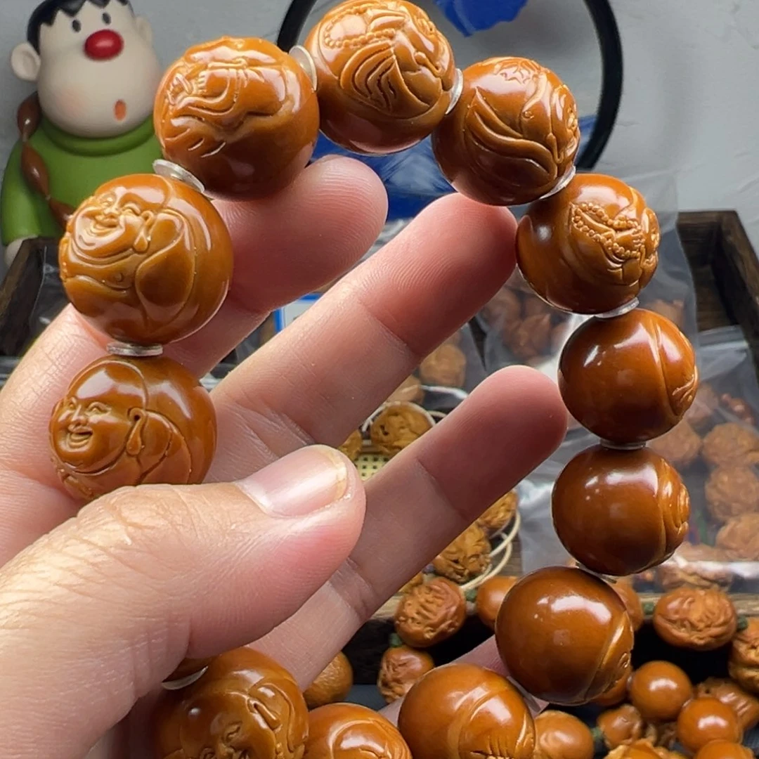 鲲***鹏手串/手链橄榄核橄榄核手串