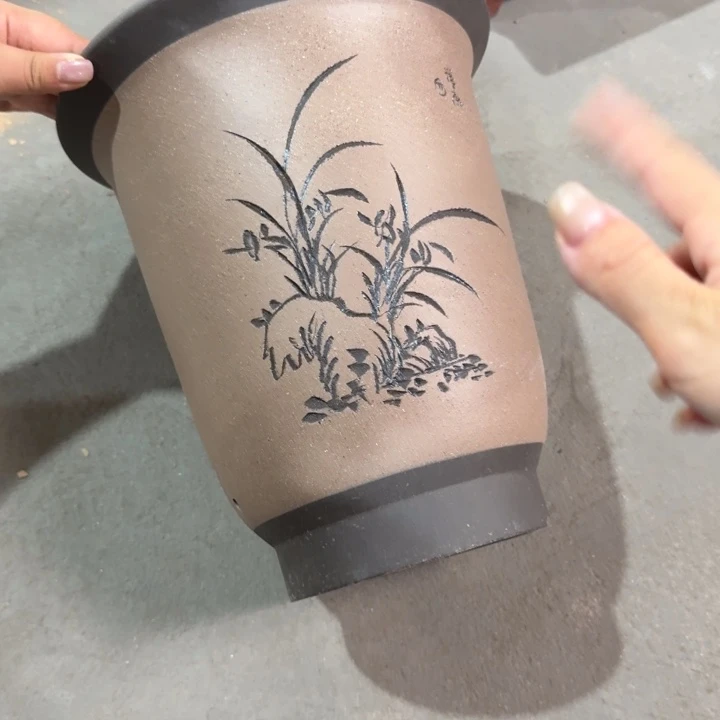 紫砂紫砂花盆破损补发高度30口径26单只