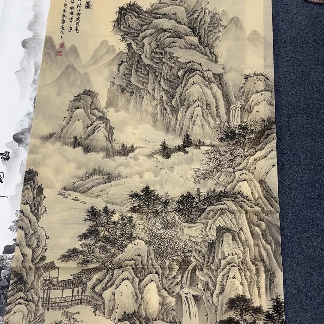 国画十****”宣纸国画纯手绘作品