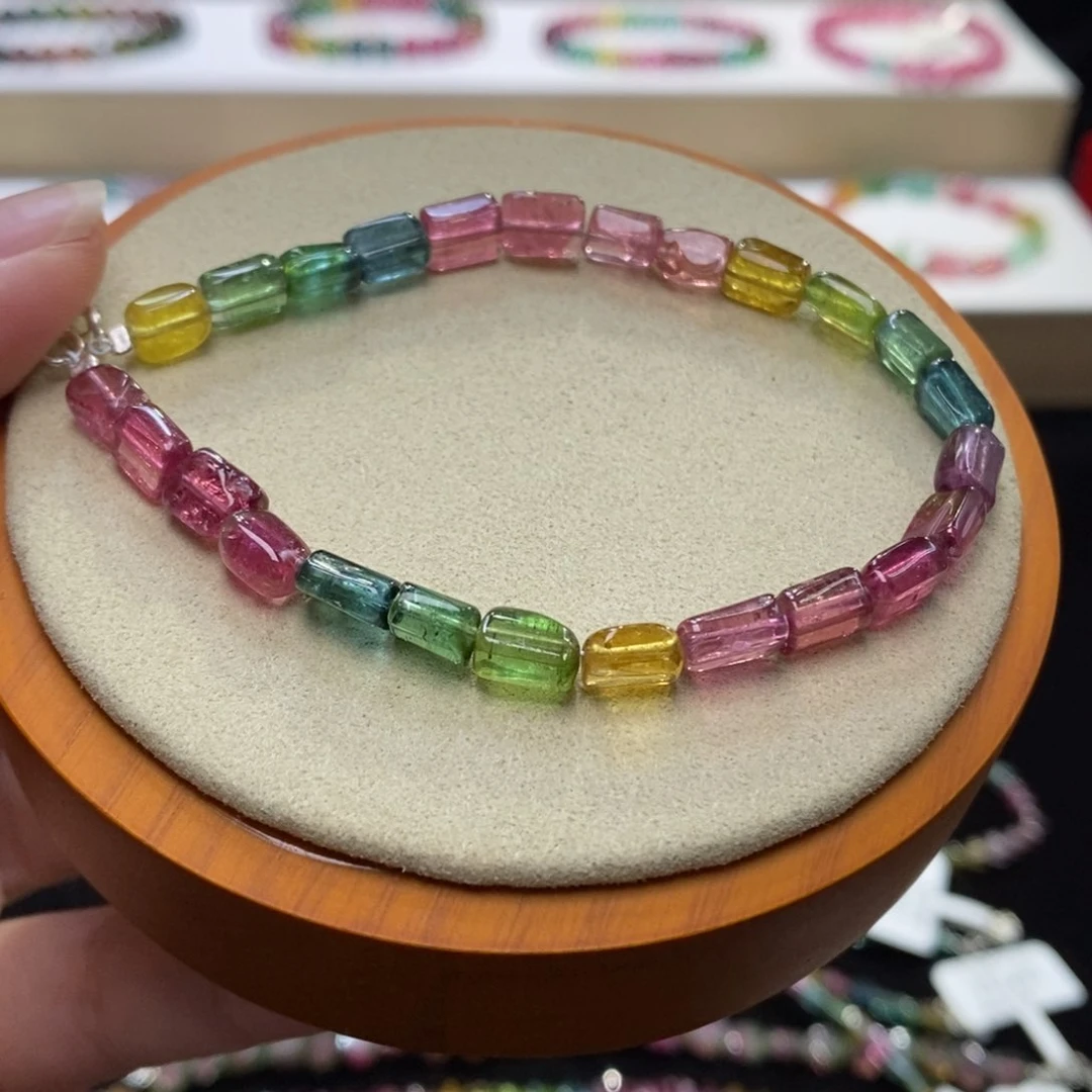 【闪购商品】碧玺手串未镶嵌两天看货期