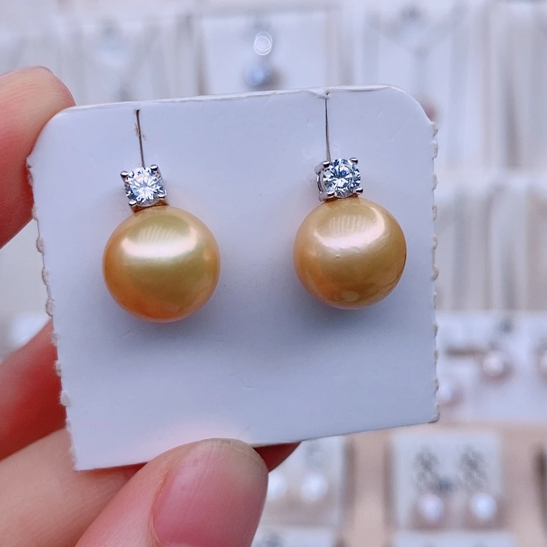 颈饰银S925镶嵌淡水珍珠