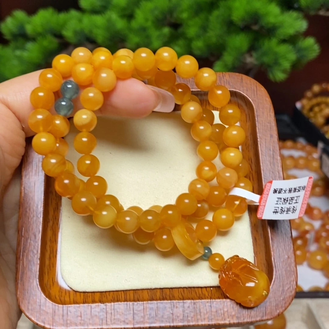 【闪购商品】手链蜜蜡未镶嵌手串