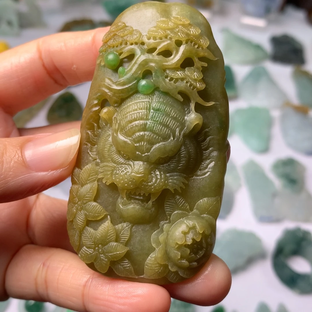 定制翡翠未镶嵌翡翠