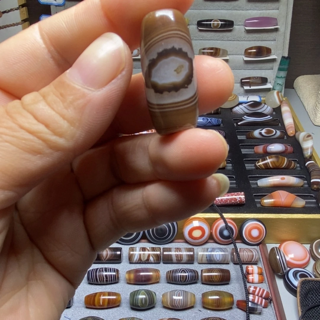玛瑙/玉髓合金珠宝半成品
