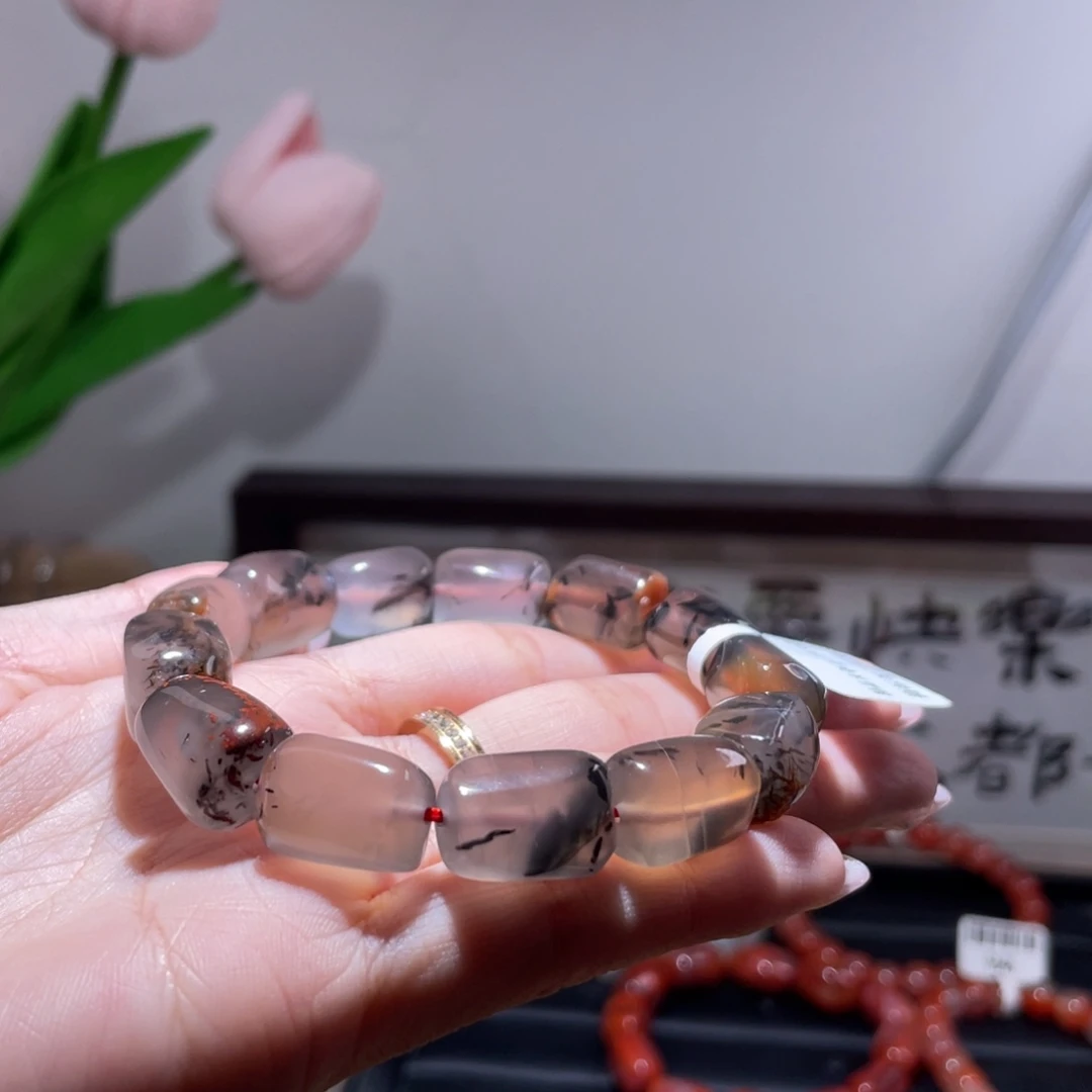 南红玛瑙未镶嵌挂件51019