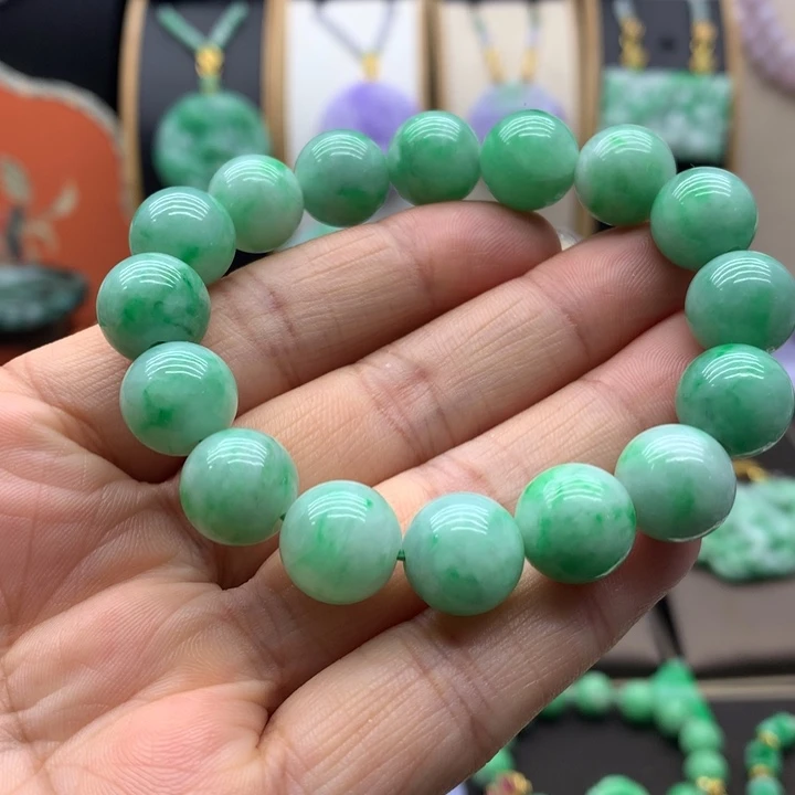 翡翠未镶嵌手链翡翠手链