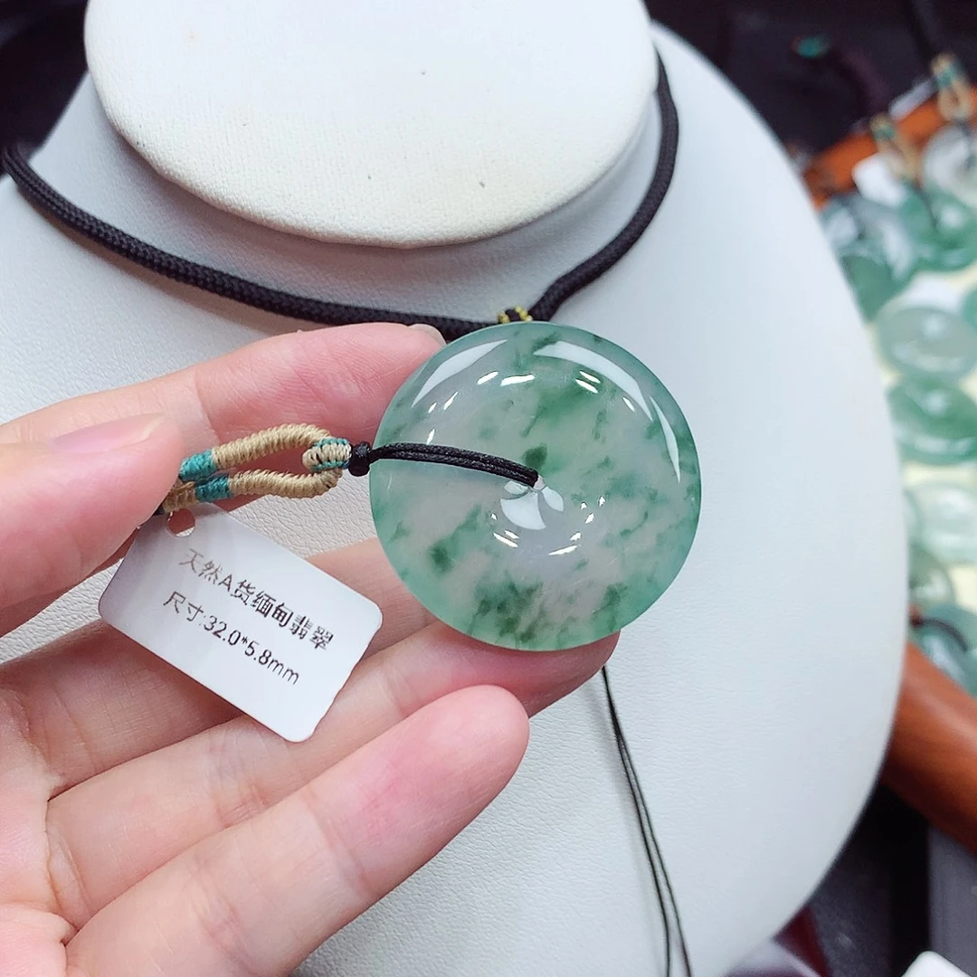 颈饰未镶嵌翡翠编号27，32/5.8