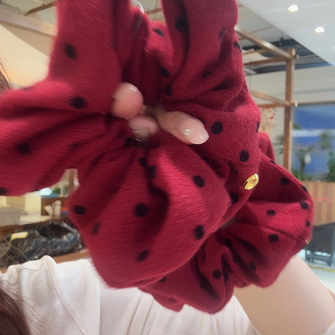 布艺非金属发圈发圈