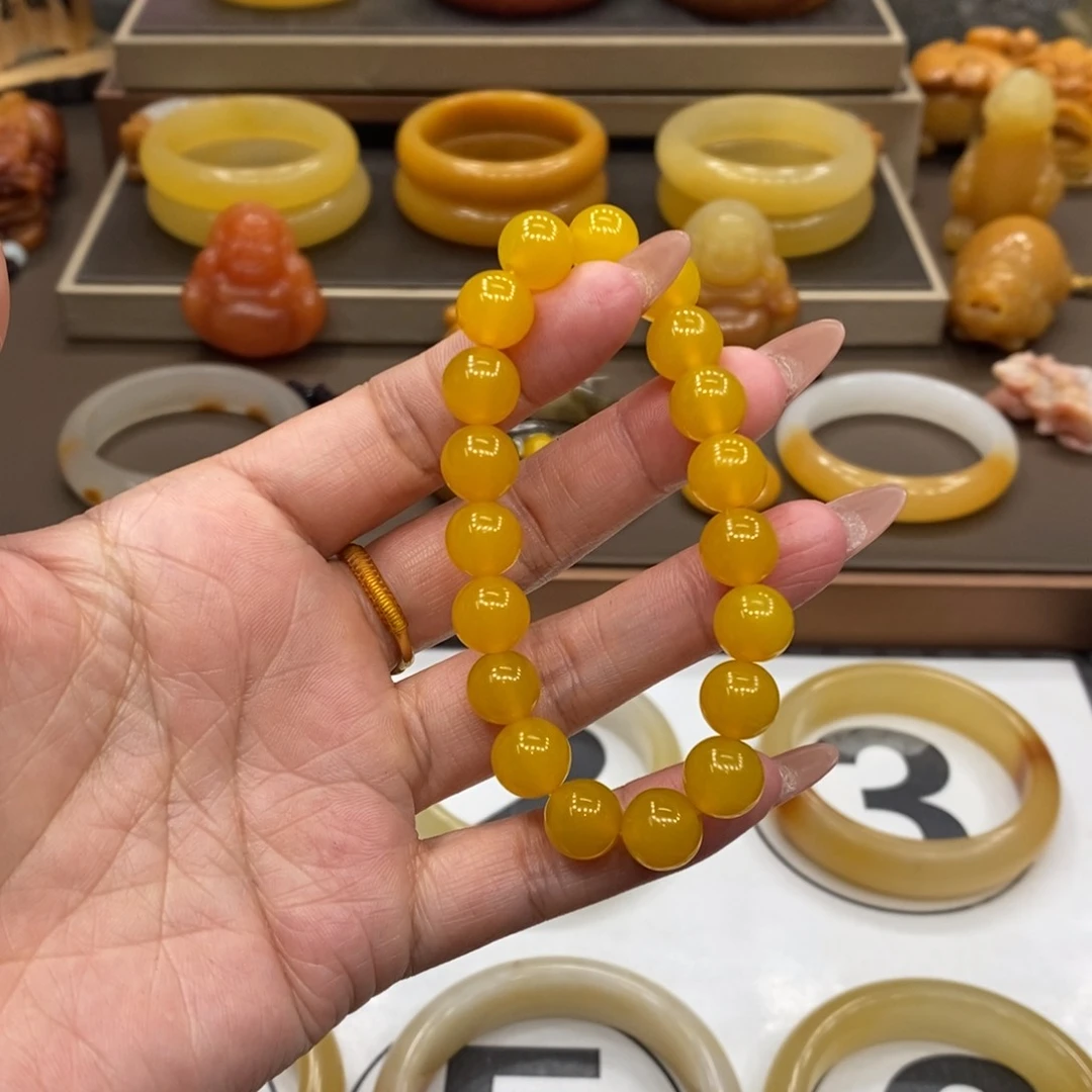 未镶嵌手链石英质玉