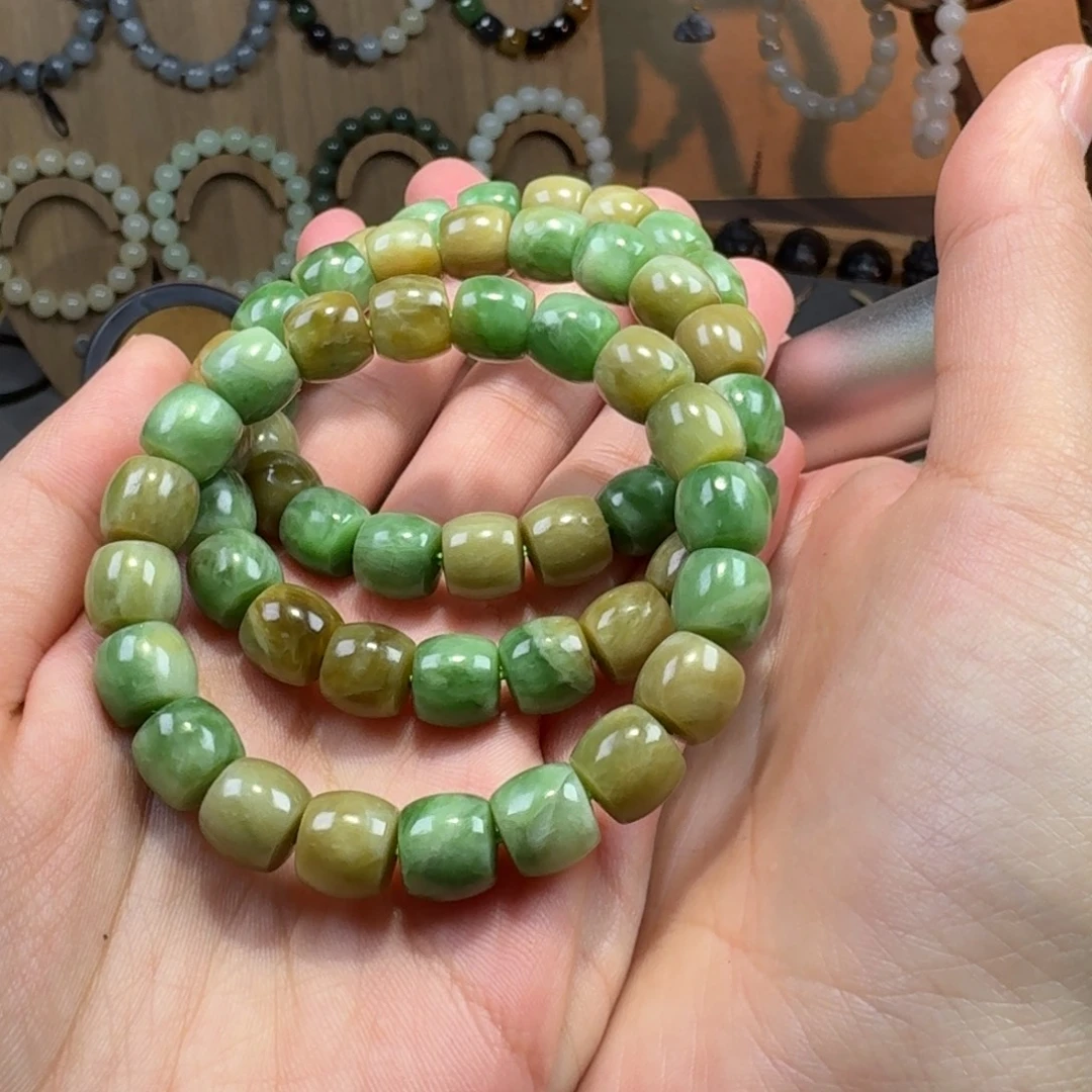 和田玉未镶嵌颈饰卡10黑羊洞拍一发一多样性发货