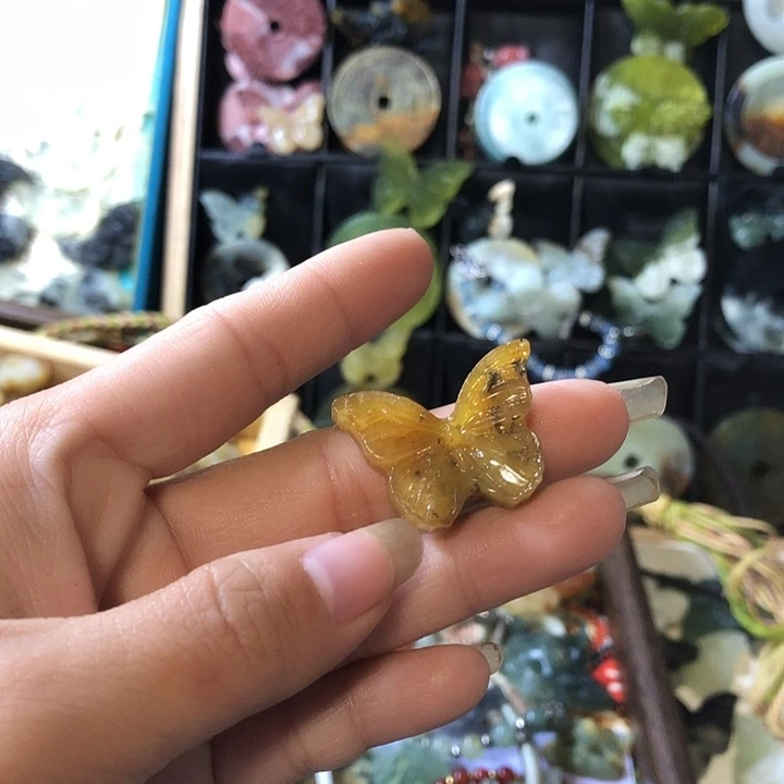 岫玉未镶嵌岫玉挂件