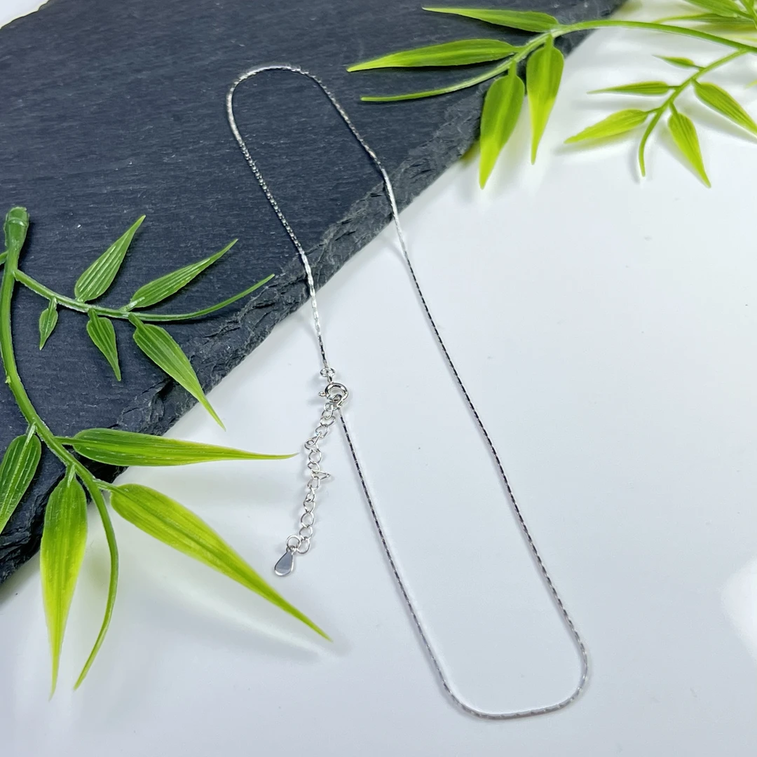 925银银制品 【铭记珠宝】S925银项链30-2DM45H152【约45cm】