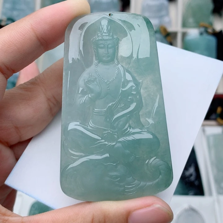 颈饰未镶嵌翡翠普贤