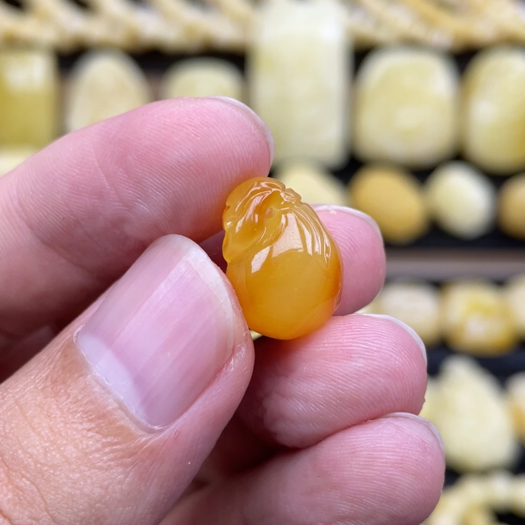 裸石琥珀未镶嵌琥珀蜜蜡
