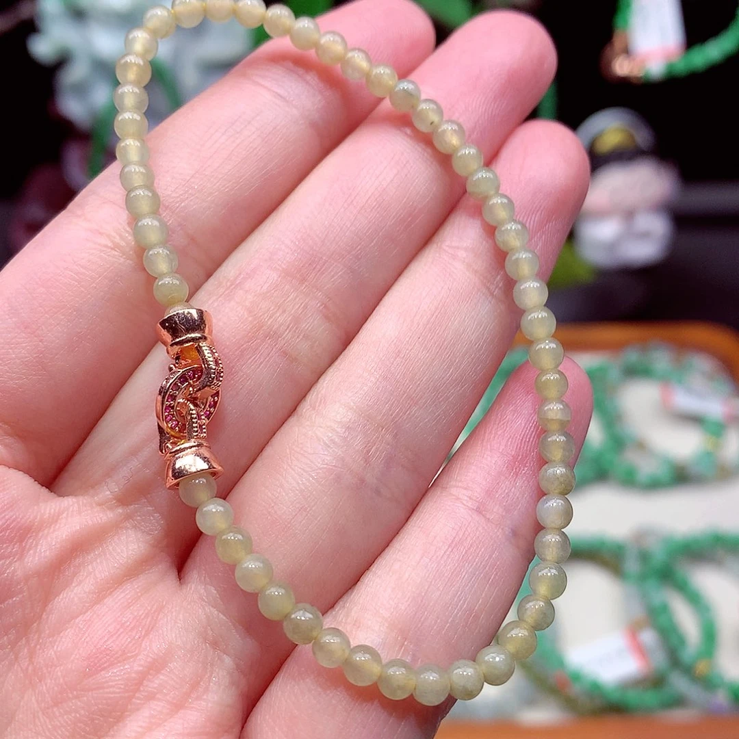 未镶嵌手链翡翠翡翠