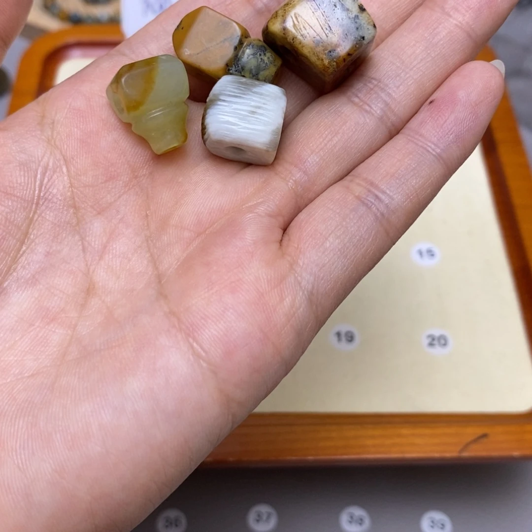 蛇纹石玉合金配饰⭕️**