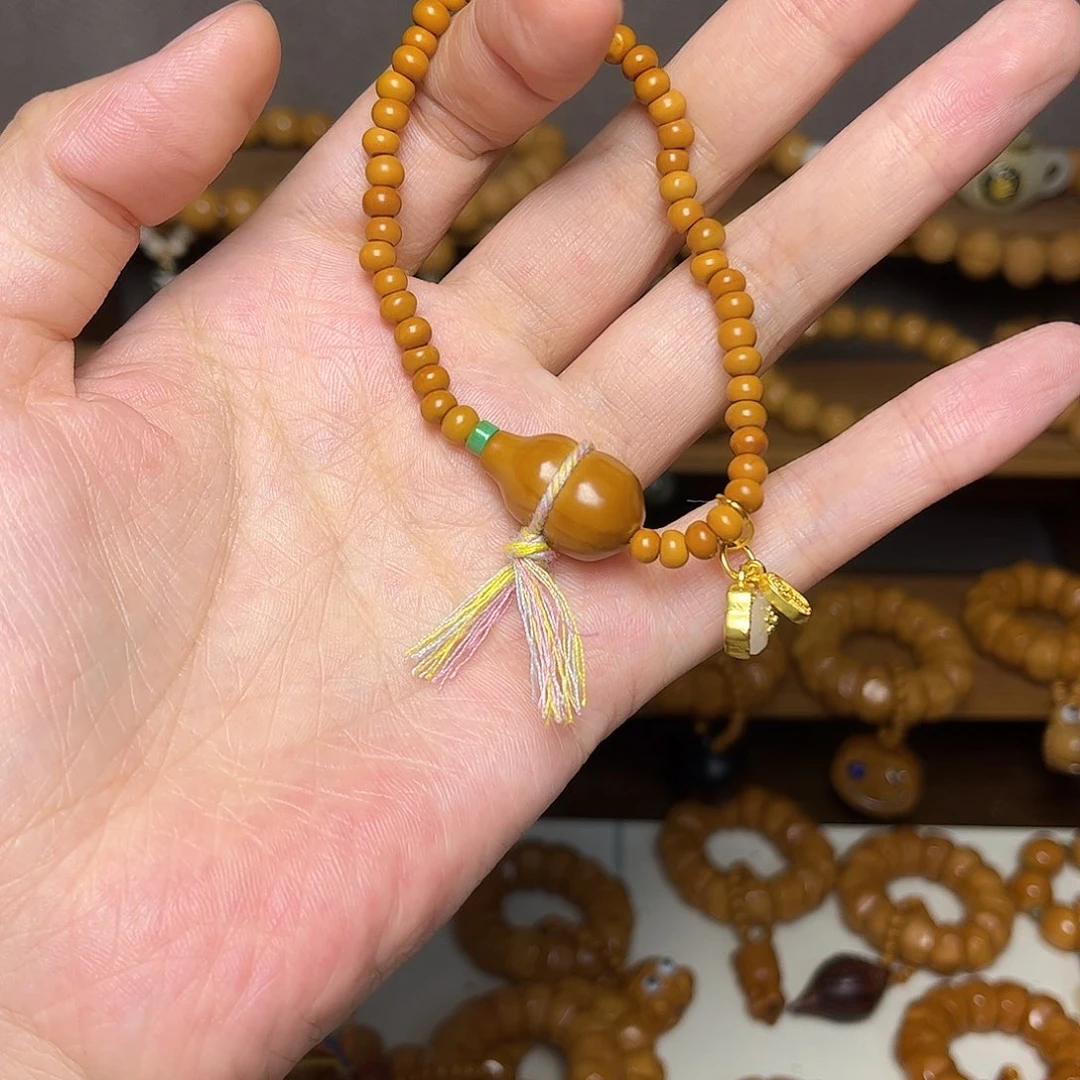 石英石非金属天然橄榄核手串儿