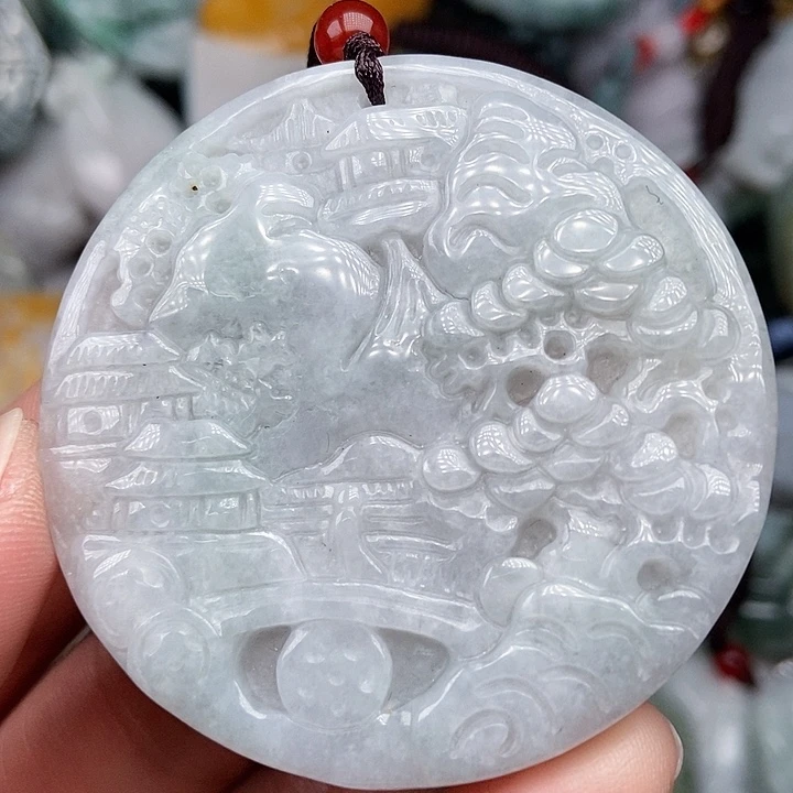 颈饰未镶嵌翡翠翡翠