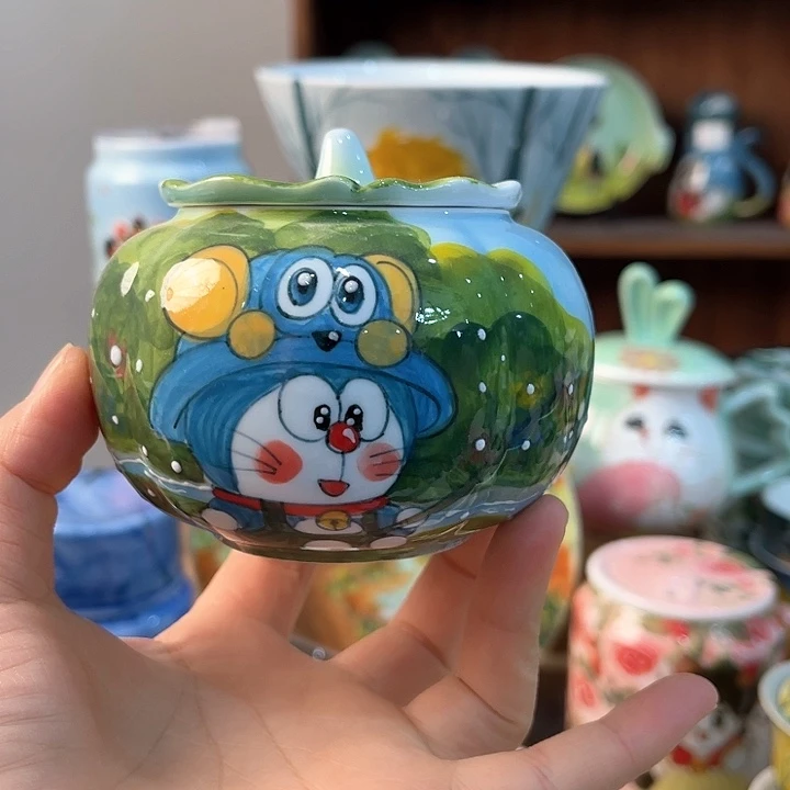 陶景德镇釉下手绘陶瓷