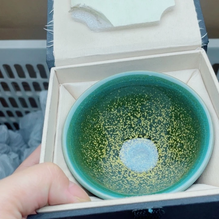 茶盏建窑建盏主人杯配礼盒