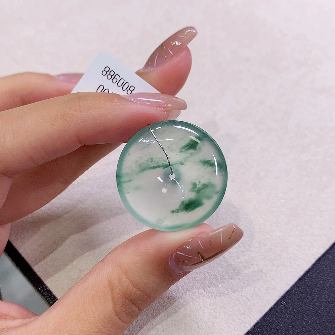 翡翠未镶嵌吊坠(不含链)26.4-6.1