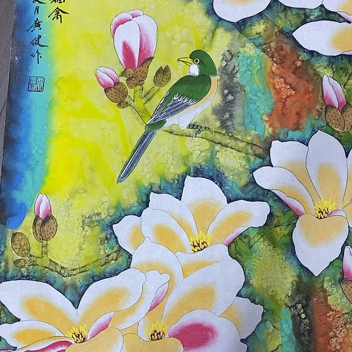 手绘国画作品欣赏9999