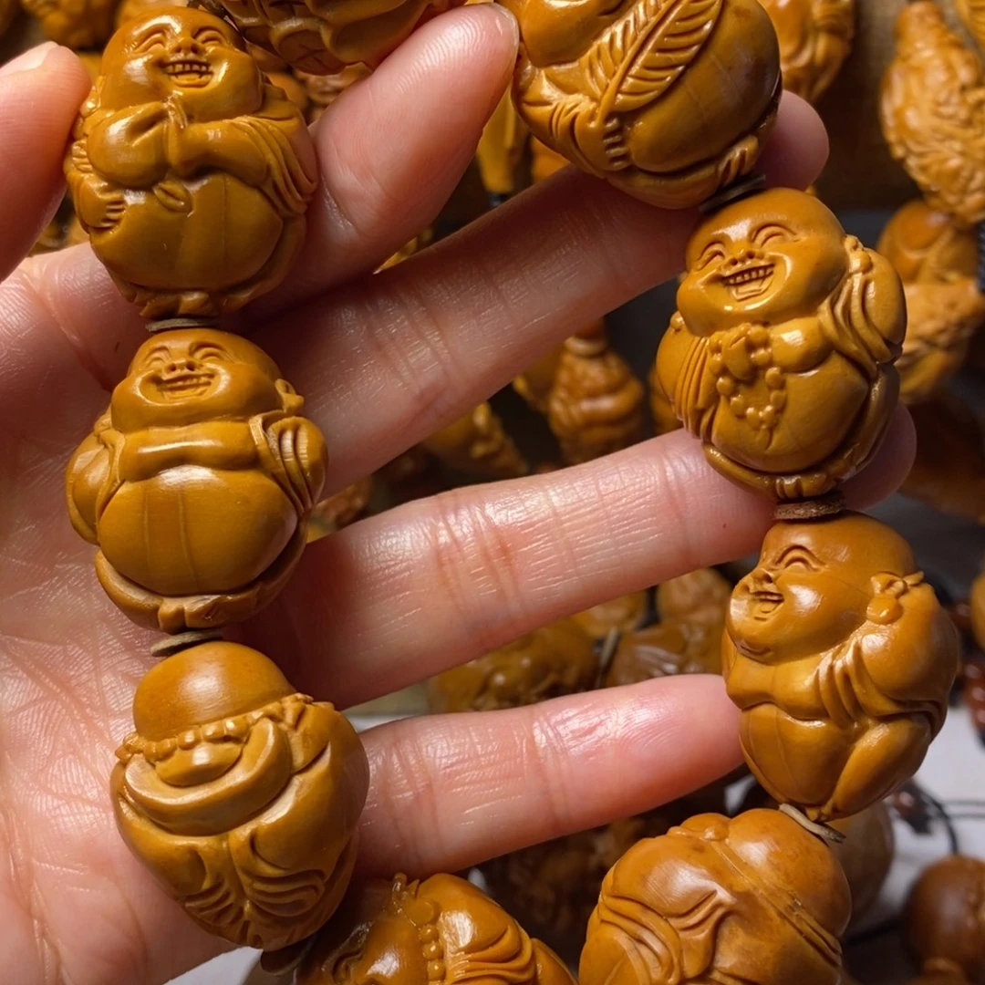 小***哥橄榄核手串/手链大弥勒