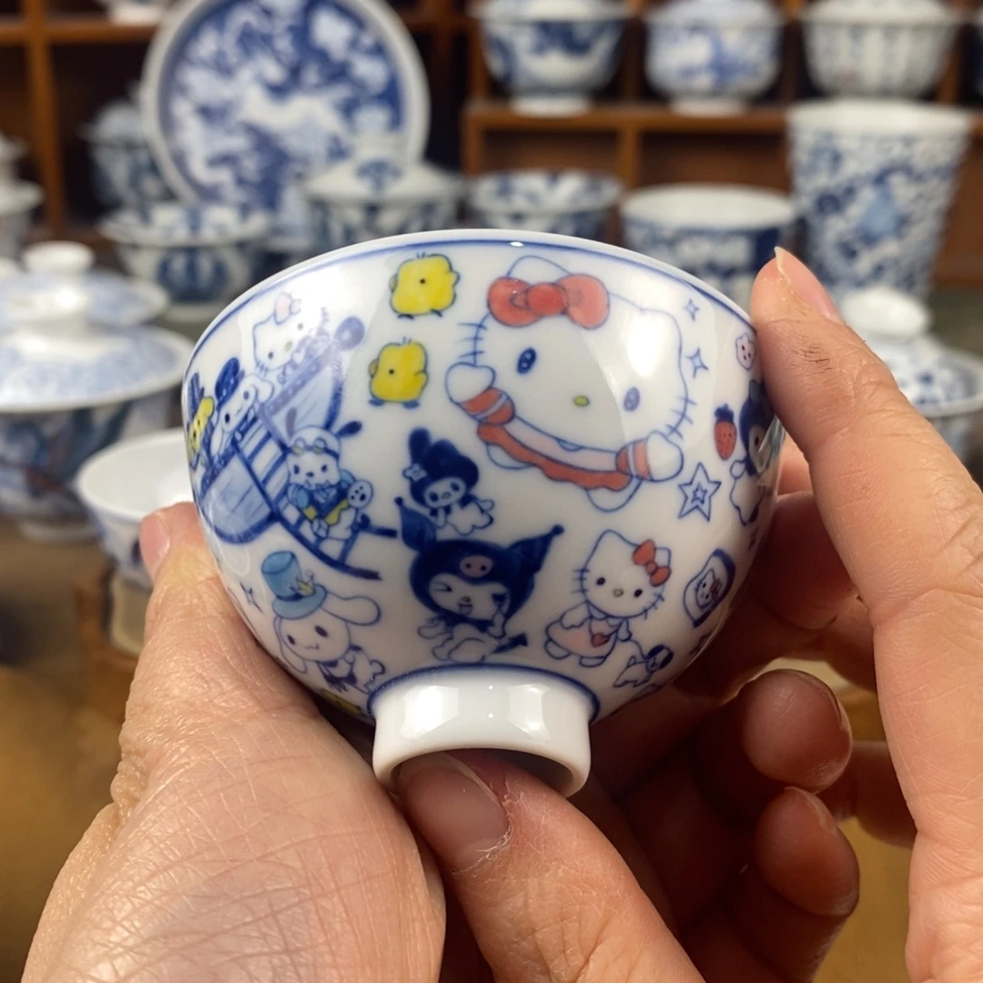 瓷片景德镇陶瓷手绘茶器318