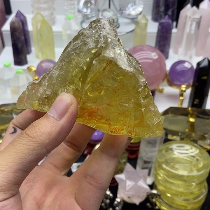 未镶嵌摆件水晶纯天然