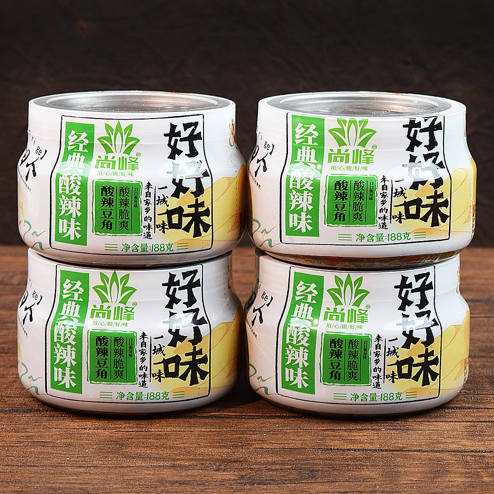 【尚峰酸豆角 酸辣脆爽下饭】香辣开胃拌饭咸菜腌菜小咸菜