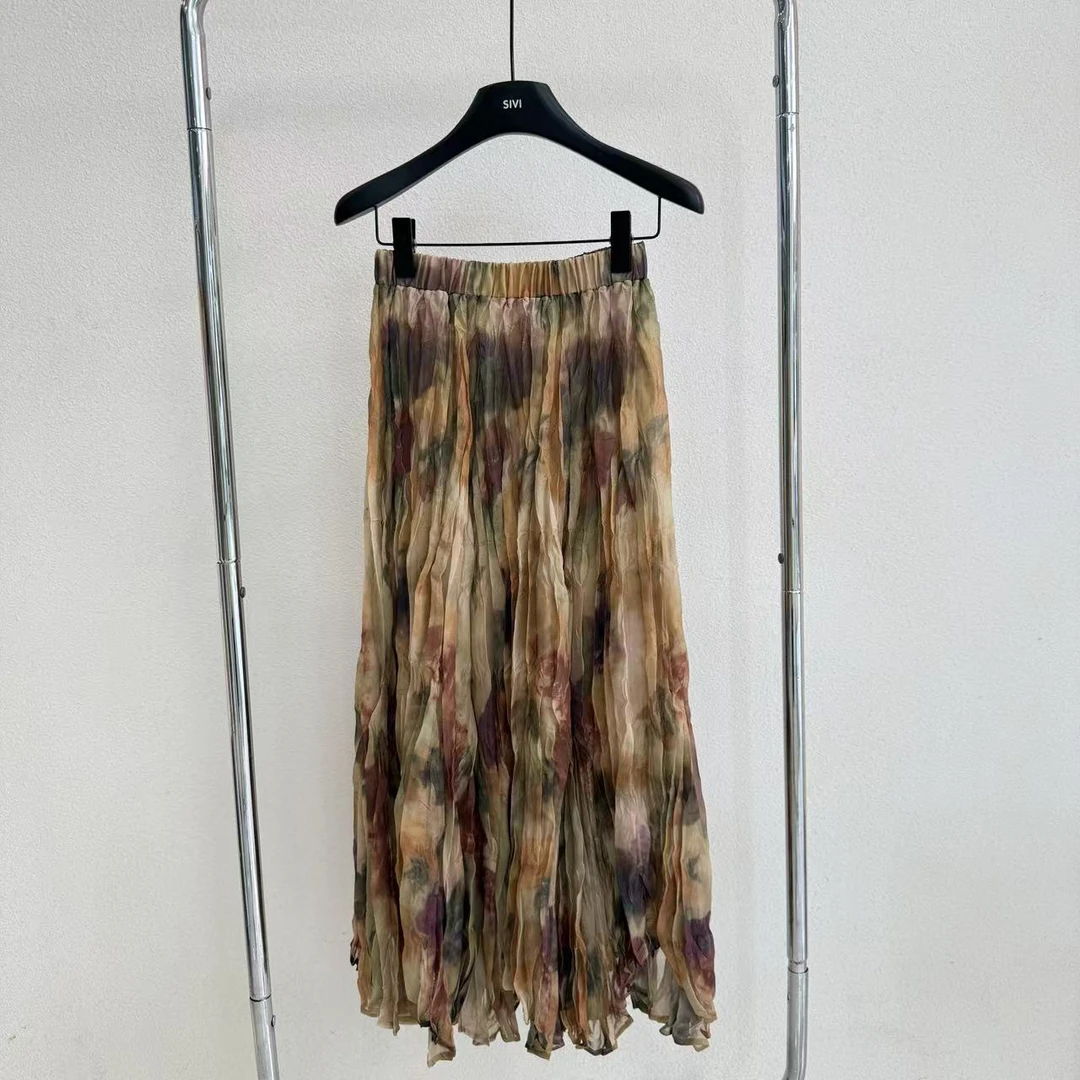 【熙薇品牌】 休闲长裙Ad4234