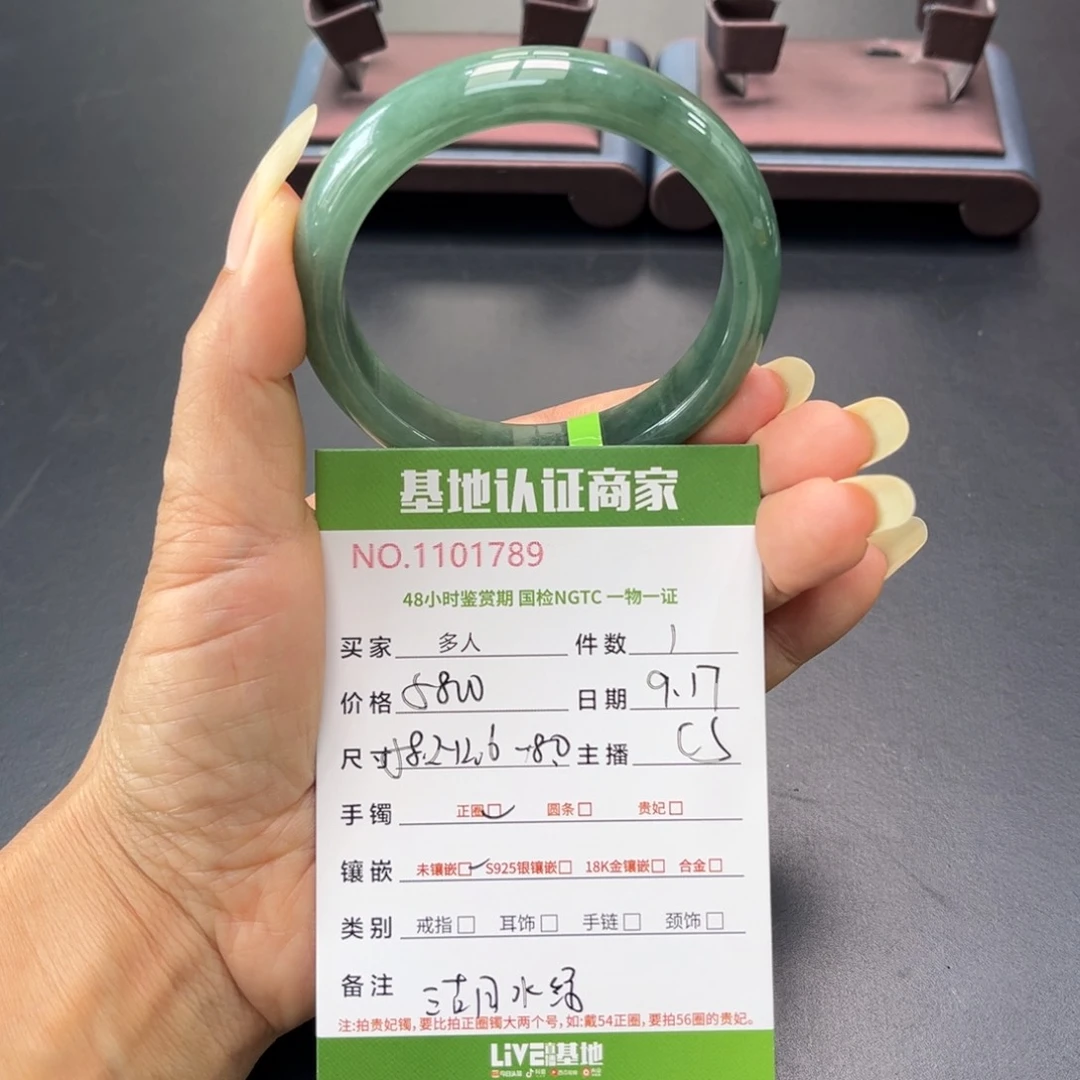 未镶嵌手镯翡翠多人