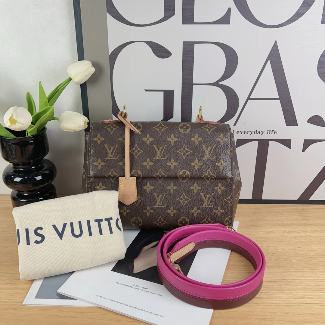 99新 LouisVuitton/路易威登 cluny克鲁尼bb  肩包