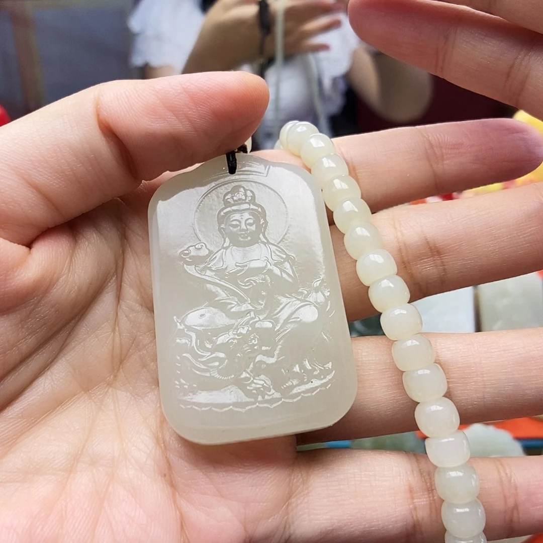 颈饰未镶嵌和田玉用****5