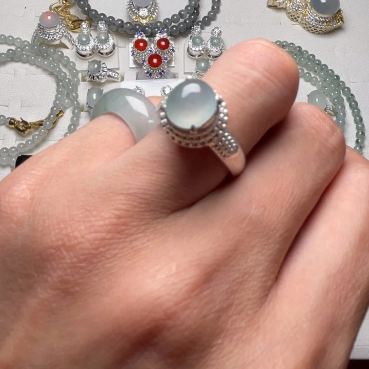 定制翡翠未镶嵌蛋面