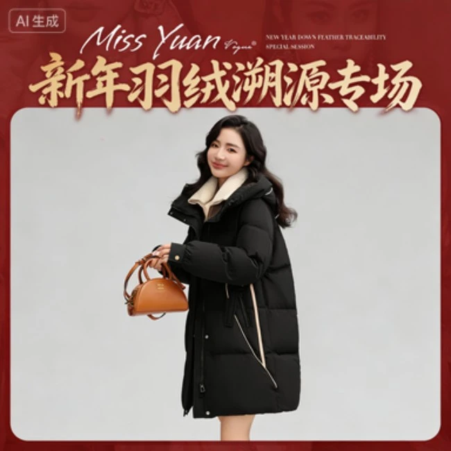 M.Y 媛总S140品牌订单！中长款羽绒服