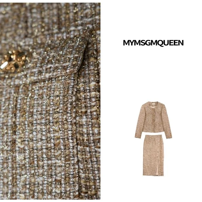 2“千金法式”小香风套装