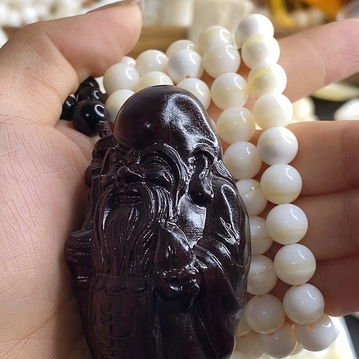 手串/手链贝壳狗*儿花梨木，08，一线108