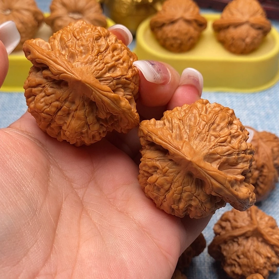 把件文玩核桃毕业官帽50尺全品
