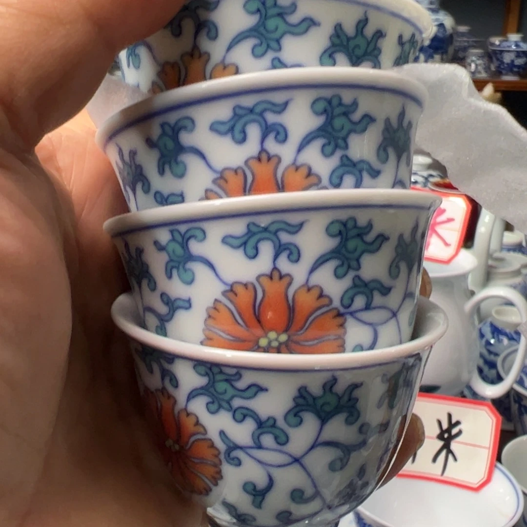 摆件景德镇青花瓷器