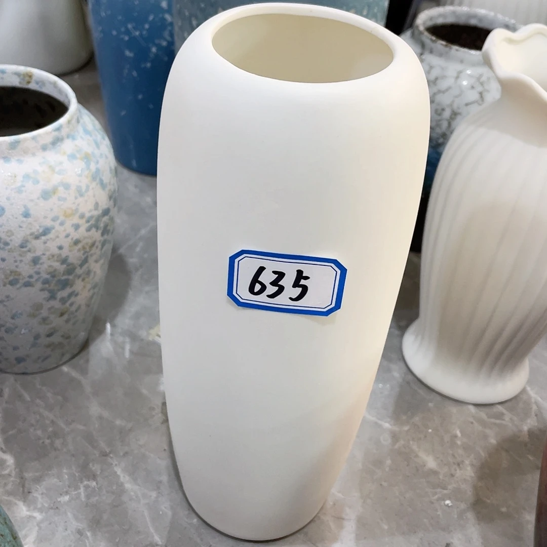 瓶635号高度24厘米磨砂陶瓷微瑕