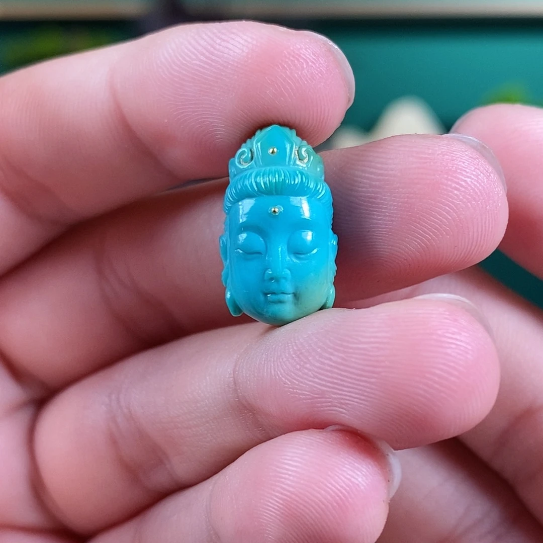 绿松石珠宝奇石未镶嵌