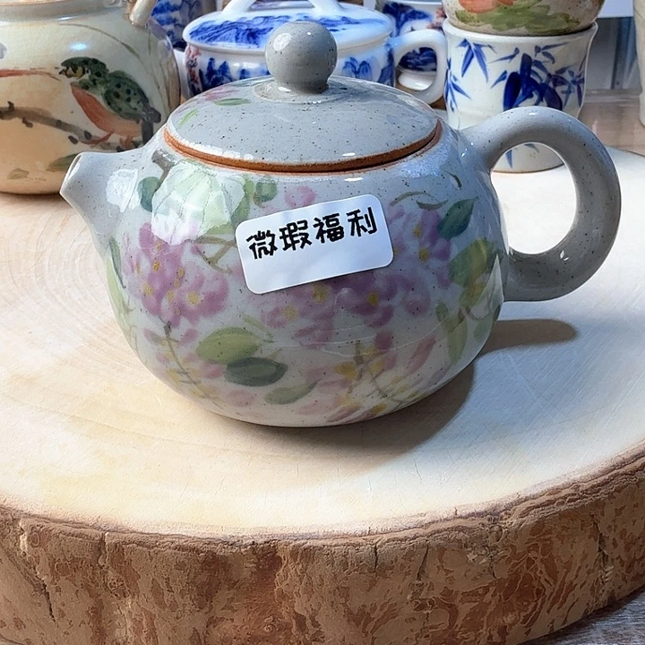 景德镇陶瓷手工手绘壶