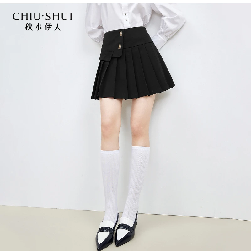 【小铃铛】秋水伊人A字半身裙年春新款通勤裙子623112A090037