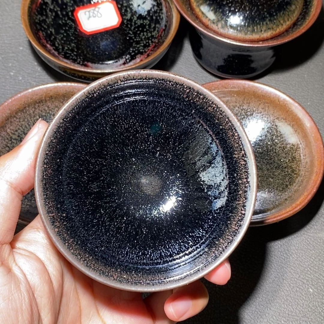 见***空茶盏建盏主人杯一只
