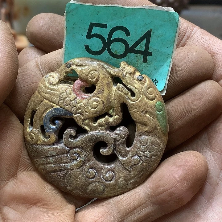 未镶嵌和田玉挂件